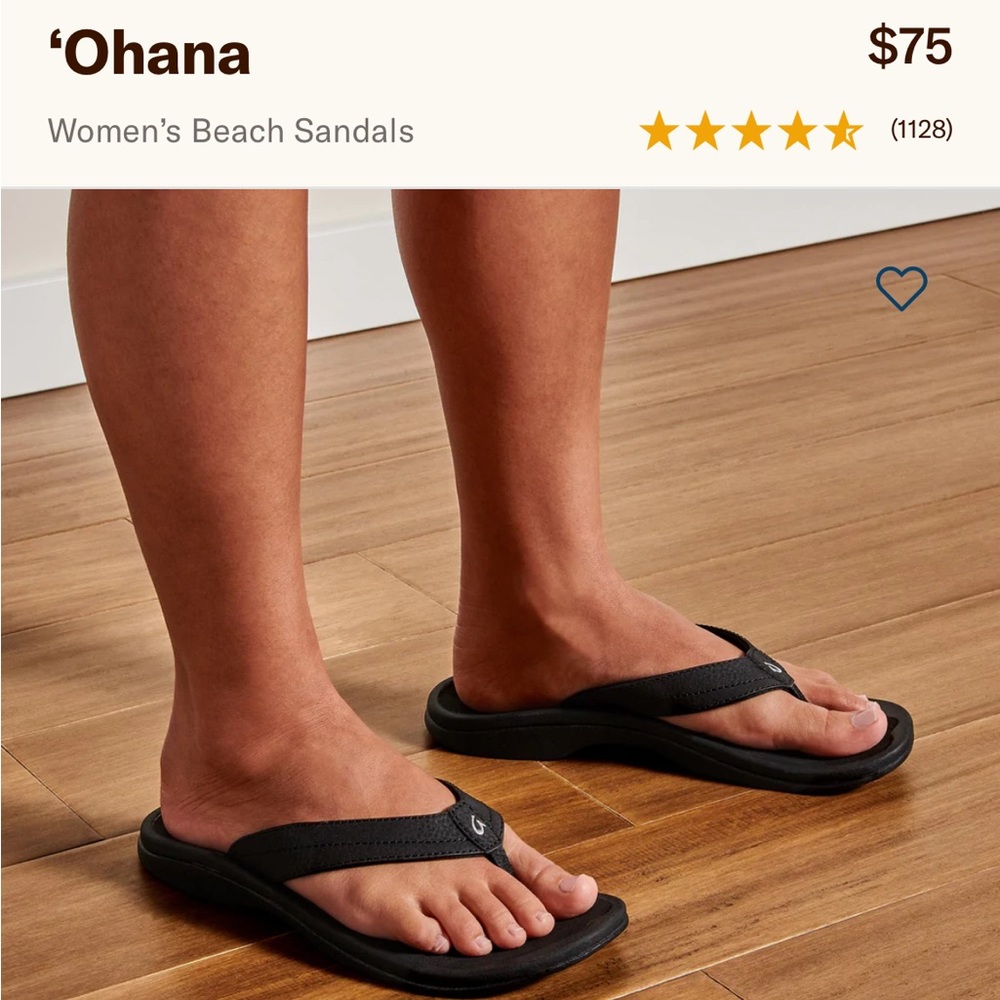 NEW Olukai ‘Ohana Women’s Sandals Size 8
